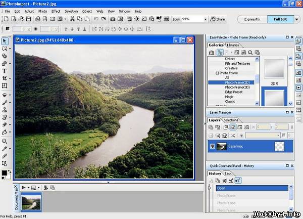 Ulead PhotoImpact 12 - Альтернативные графические редакторы